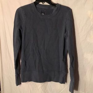 Converse All Star crew sweater blue medium